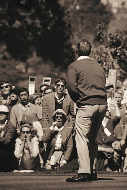 Walter Iooss: Arnold Palmer, US Ppen, Olympic Club San Francisco 1966