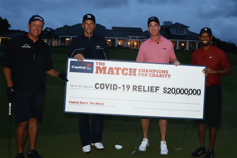 PGA Tour Start: Nette Geste: das Wechselgeld aus den Handschuhfächern zusammengelegt
