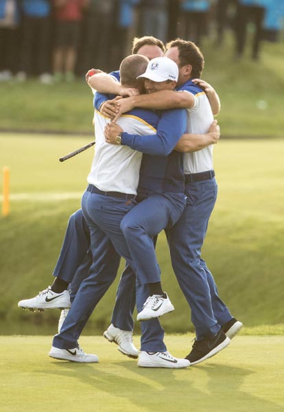 Ryder Cup 2018: Halloween-Trend 2018: das achtbeinige Hüpfmonster