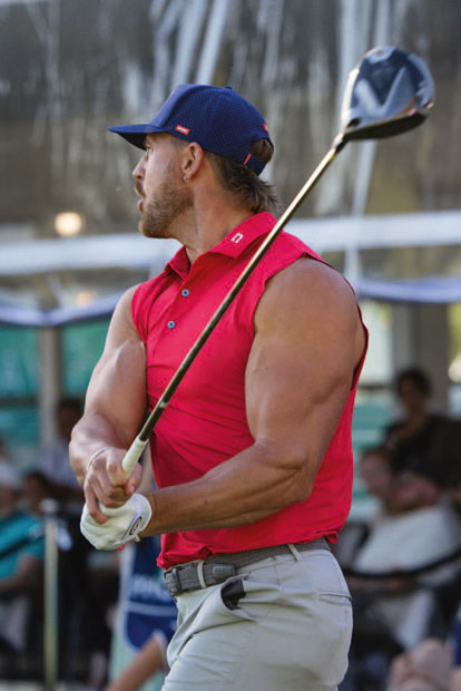 BMW International Open: Mr. Juli aus dem Pin-up-Kalender von Bryson DeChambeau (r.)