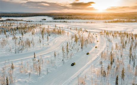 Golf in Lappland: Ice Ice Birdie