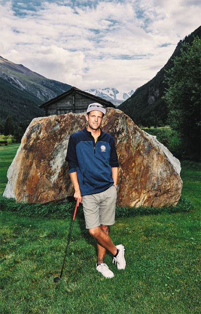 Golf am Matterhorn: Hat abgenommen: The Rock