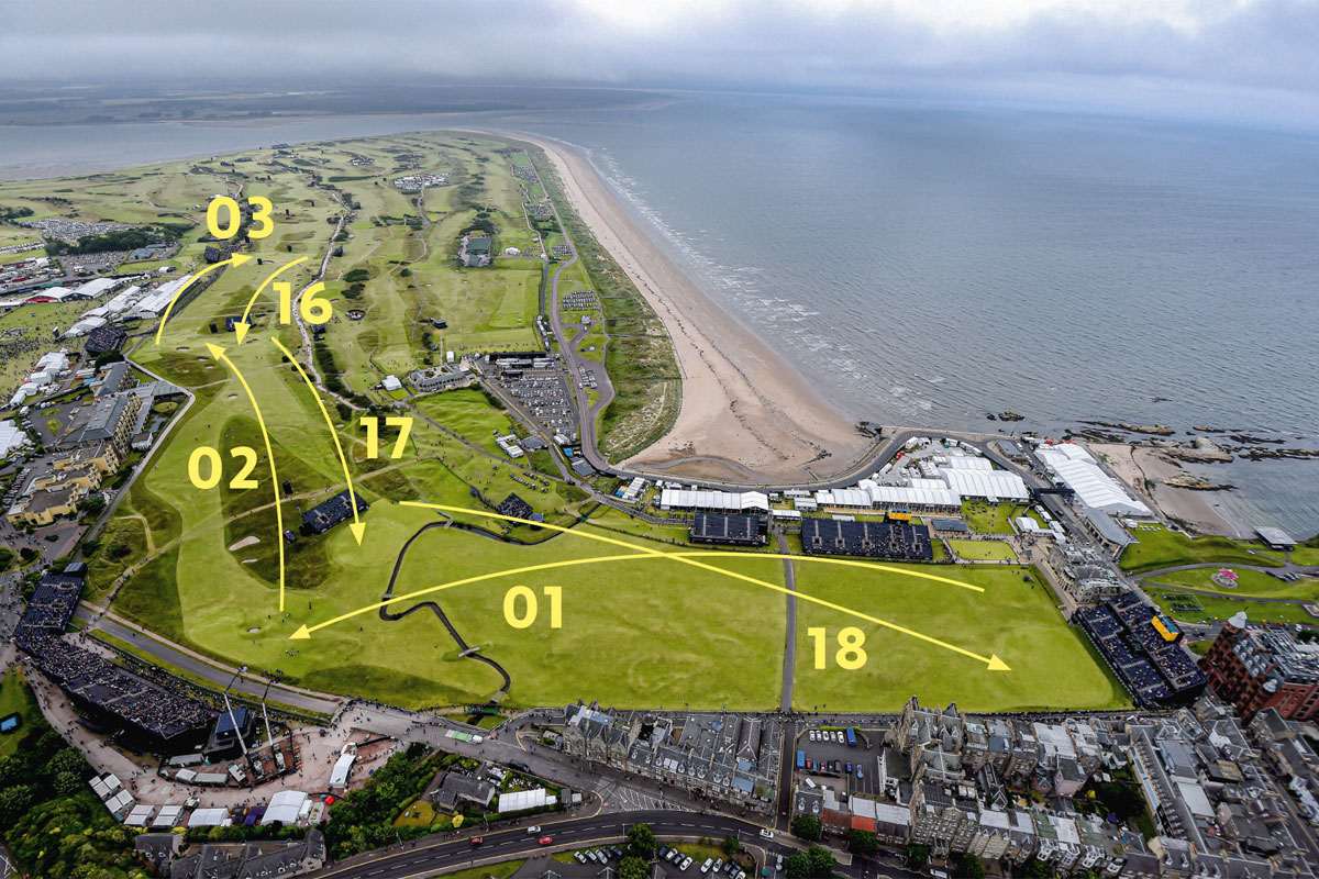 Old Course Reversed: 