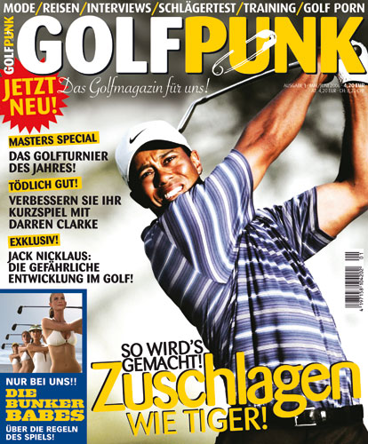 10: Tiger Woods – GolfPunk No. 1, Mai/Juni 2006