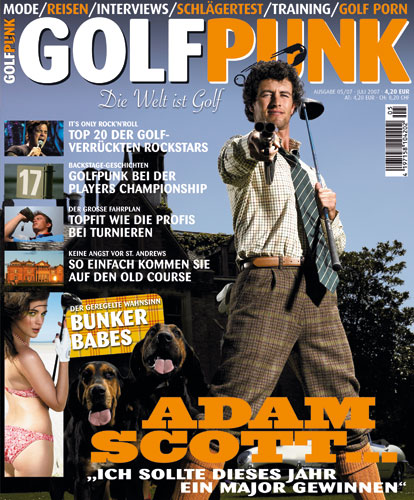 05: Adam Scott – GolfPunk No. 9, Juli 2007