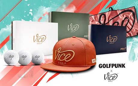 Gewinnspiel: Bälle und Caps von Vice Golf