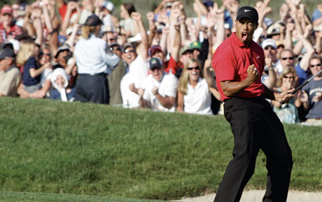 Tiger Woods: Alles auf Rot!