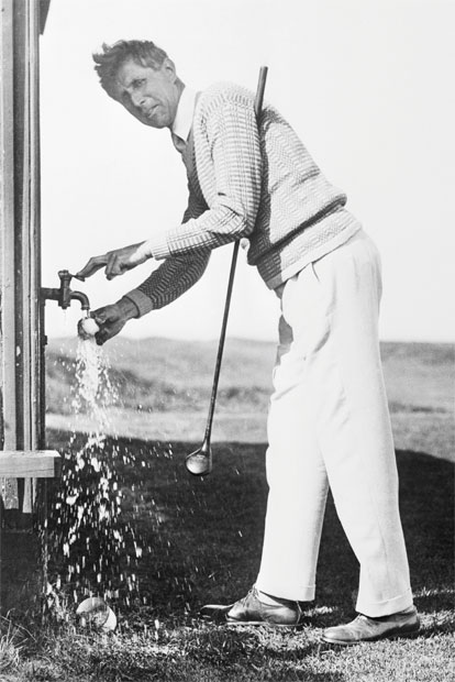 Golfpunks dieser Welt: Optimierungswürdig: Golfhandschuhe anno 1920 (l.)