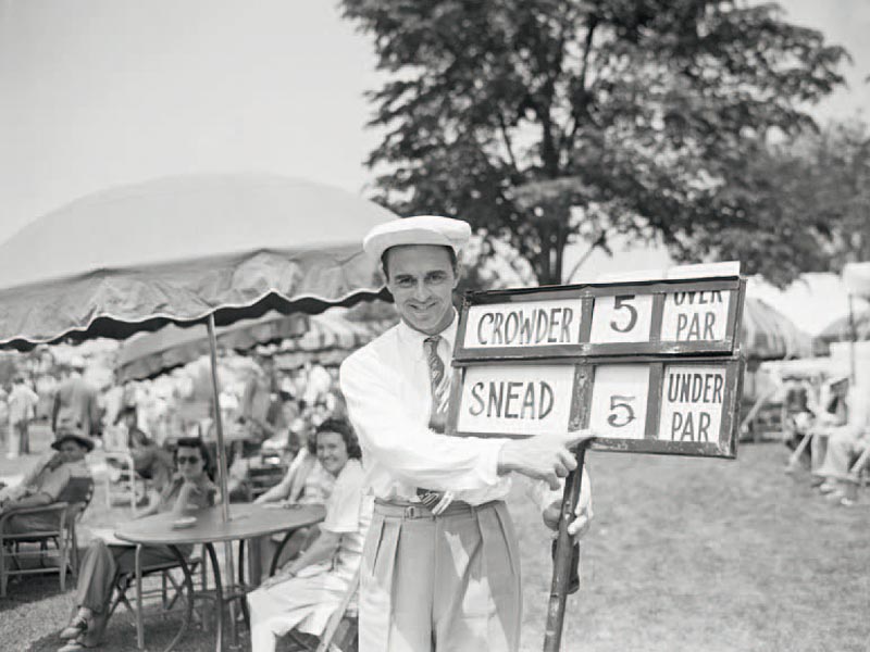 Golfpunks dieser Welt: Unhandlich und analog: erster iPad-Prototyp