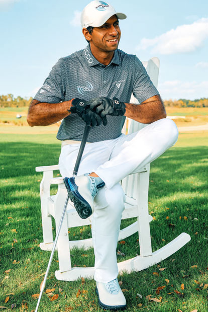 Aaron Rai: Richtig l&auml;ssig: Im Schaukelstuhl in die Top 25 der Welt (l.)