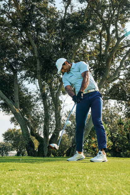 Aaron Rai: Richtig l&auml;ssig: Im Schaukelstuhl in die Top 25 der Welt (l.)