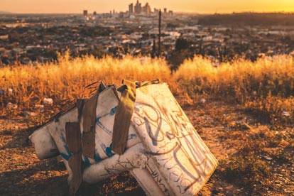 Der Straßengolfer von Los Angeles: Derzeit bei eBay: 'Sessel, leicht gebraucht, Topzustand, Preis VB'