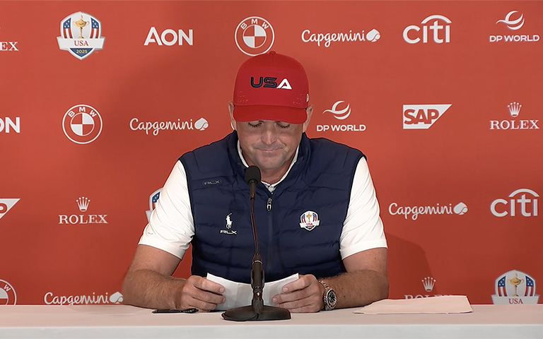 Ryder Cup 2025 - Keegan Bradley verzichtet auf Keegan Bradley