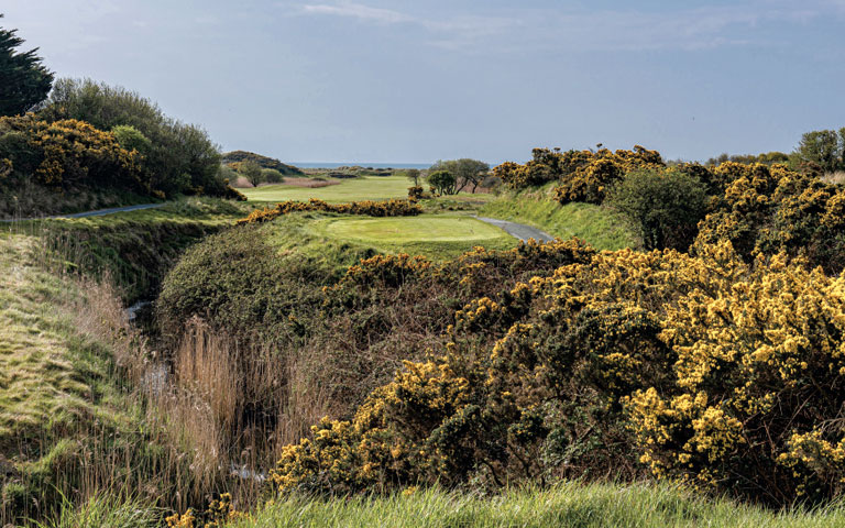 Am ersten Abschlag: Der neueste Trend im Golf: Insel-Tees
