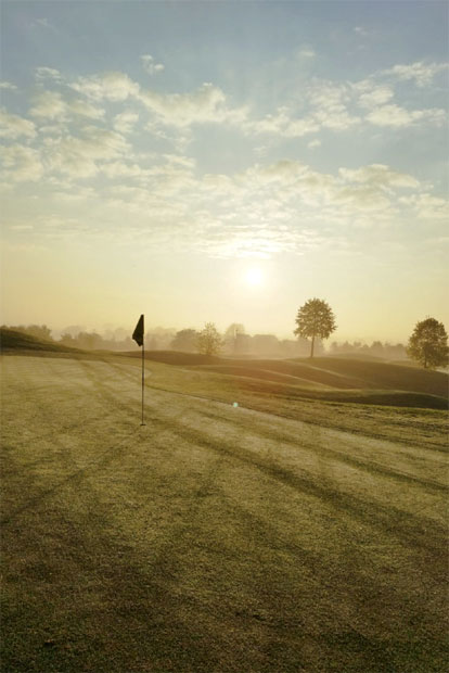 Die angenehmsten Orte der Welt: Typisch Belgien: Selbst der Golfplatz wird zum Velodrom (l.)